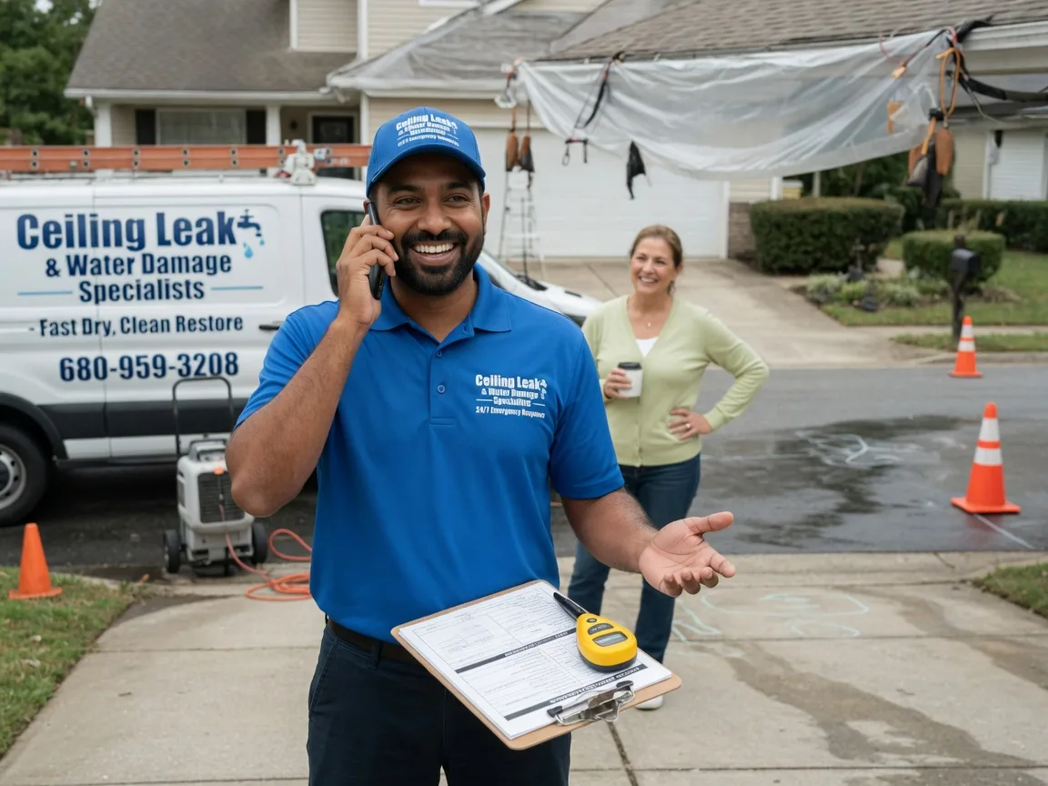 Ceiling Leak Cleanup Turkey Creek, LA FAQs